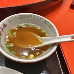 新華楼 - スープ
