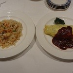 グリル モリタ - オムライスと海老ライス？