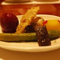すき焼割烹 日山 - すき焼きコースの前菜