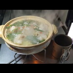 学大酒場エビス参 - 寒い中！ホクホクもつ鍋幸せジャマイカ☆