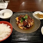 個室中華 唐文記 - よだれ鶏ランチ