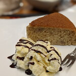 学大酒場エビス参 - 超SPメニュー♡ 3号焼成のバナナケーキ堪能！食べたい食べたい☆