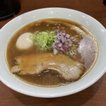 麺処 うきとみ - 和風しょうゆラーメン並味玉入り　