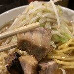 らーめん破顔おおびる - チャーシューアップ