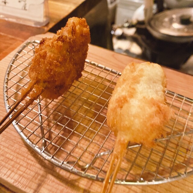 串カツ ゆらり屋 ゆらりや 西宮北口 串揚げ 串かつ 食べログ