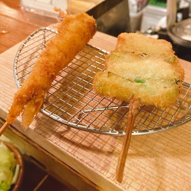 串カツ ゆらり屋 ゆらりや 西宮北口 串揚げ 串かつ 食べログ