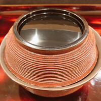 日本料理 直 - 菓子椀を使ったお椀