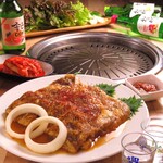 Hondemobban - これが30年韓国料理経験のイモ！への味！豚ヤンニョムカルビ