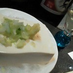 120825東京　SHOWA　冷奴100円＆福島の純米酒100円