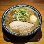 麺屋 八海山 - 味玉入煮干そば