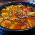 韓国家庭料理＆炭火焼肉　最高峰 - スンドゥブ