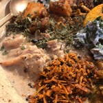 カレー独歩ちゃん - 手前がHOTココナッツ