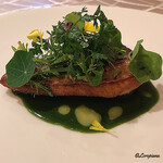 プチレストラン ブーケ・ド・フランス - 魴鮄のﾎﾟﾜﾚ ｹｰﾙのｿｰｽ