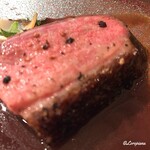 プチレストラン ブーケ・ド・フランス - Magret de canard au Cassis