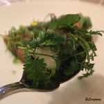 プチレストラン ブーケ・ド・フランス - 魴鮄のﾎﾟﾜﾚ ｹｰﾙのｿｰｽ