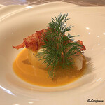 プチレストラン ブーケ・ド・フランス - ｵﾏｰﾙ海老とｵﾏｰﾙ海老のﾌﾗﾝ