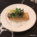 プチレストラン ブーケ・ド・フランス - 真鯵とｼﾞｬﾝﾎﾞﾝｸﾘｭのﾐﾙﾌｨｰﾕ