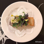 プチレストラン ブーケ・ド・フランス - 真鯵とｼﾞｬﾝﾎﾞﾝｸﾘｭのﾐﾙﾌｨｰﾕ