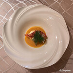 プチレストラン ブーケ・ド・フランス - ｵﾏｰﾙ海老とｵﾏｰﾙ海老のﾌﾗﾝ