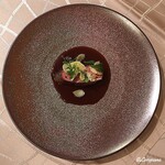 プチレストラン ブーケ・ド・フランス - Magret de canard au Cassis