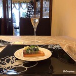 プチレストラン ブーケ・ド・フランス - 真鯵とｼﾞｬﾝﾎﾞﾝｸﾘｭのﾐﾙﾌｨｰﾕ