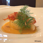 プチレストラン ブーケ・ド・フランス - ｵﾏｰﾙ海老とｵﾏｰﾙ海老のﾌﾗﾝ