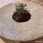 プチレストラン ブーケ・ド・フランス - ｱﾜﾋﾞとﾌｫﾜｸﾞﾗのｿﾃｰ