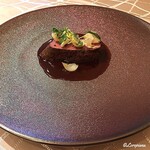 プチレストラン ブーケ・ド・フランス - Magret de canard au Cassis