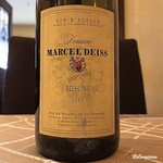 プチレストラン ブーケ・ド・フランス - Marcel Deiss Riesling
