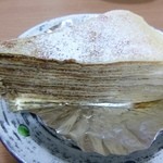 トゥレ ジュール - 2012.08 クレープ　オ　マロン￥300
奄美産甜菜糖を加えたクレープ生地でほんのりラムが香る
マロンカスタードを幾重にも重ねました。