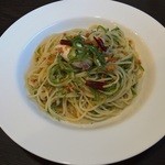 デイリー - 8月25日　鯛とピーマンのペペロンチーノ