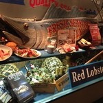 Red Lobster - 豪快なディスプレイ