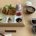 菜郷 - ロースカツ定食のランチ　1200円税込