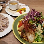 GRANDMIRAGE WHOLE NOTE CAFE - 今日の日替りランチ&コーヒー&プリン　合計１１８０円