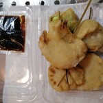 Kushikatsu Dengana - 野菜串５本