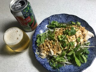キリマン酒店 - 軽井沢高原ビール Session IPA のアテは "よだれ鶏"