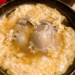 酒呑蕎食〆タグル - 牡蠣の玉子じめ蕎麦