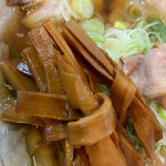 中華そば ひらこ屋 - 出汁メンマ