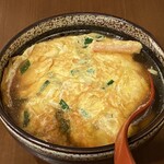 好天 - 蟹玉そば