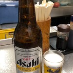 半田屋 - 瓶ビール大500円