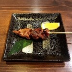 加能漁菜 SHION - 牛の串焼き。
