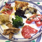 Osteria Diana - Ｃランチ(1575円)の前菜