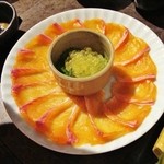 サツキマス刺し