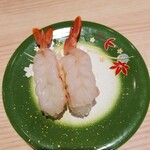 回転寿司 まつりや - 赤えび 195円