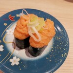 回転寿司 まつりや - サーモン中落ち 168円