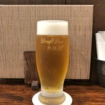 うどん 咲花善伝 - 生ビール（プレミアム "熟撰"）