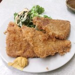 ゆたか食堂 - ハムカツ250円