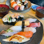 海幸 - たのしいセット　¥990 お得で幸せです