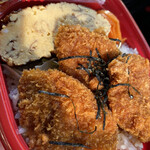アメヤ精肉店 - カツ丼弁当