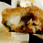 とんかつ 勝 - "カキフライ"も厚みのあるプリッとした身でした。